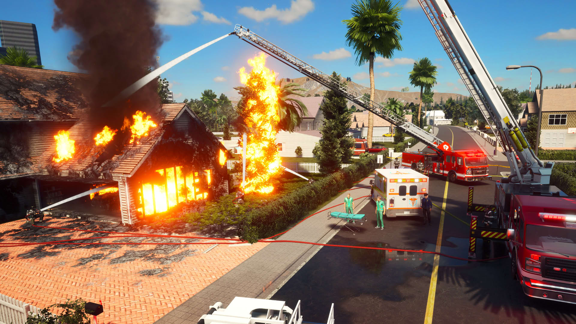 Screenshot for Firefighting Simulator