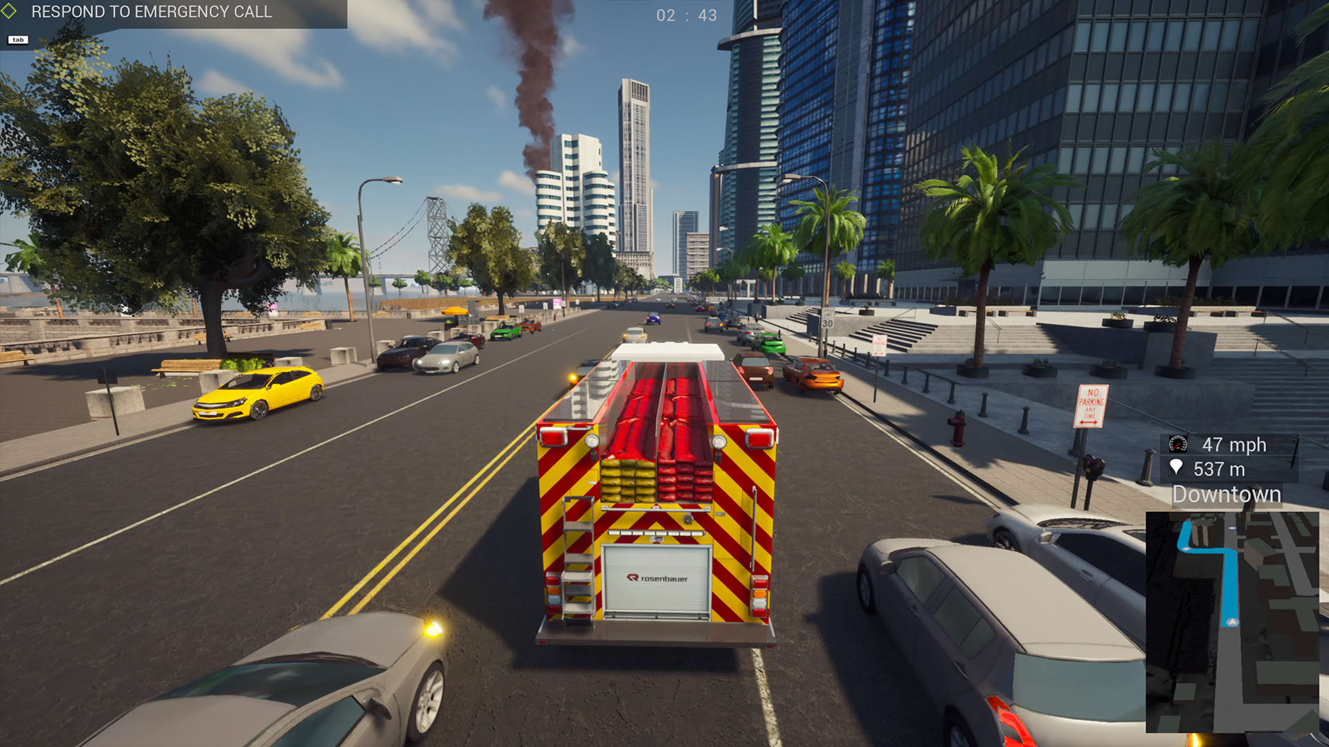 Screenshot for Firefighting Simulator