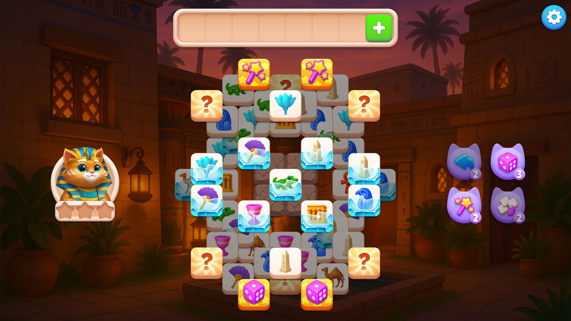 Screenshot for Catjong 4: Secrets of the Purramids