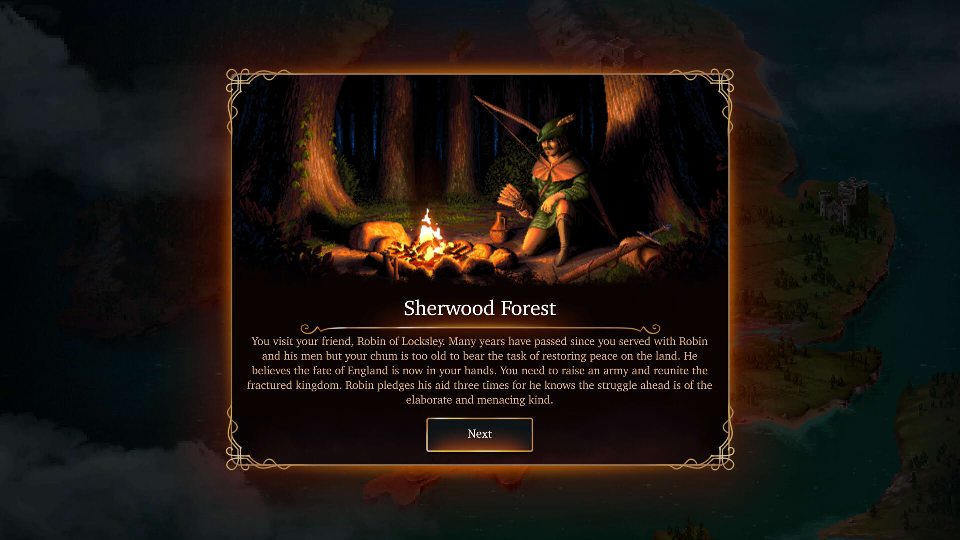 Screenshot for Defender of the Crown: The Legend Returns
