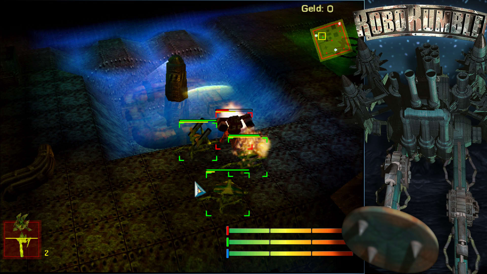 Screenshot for RoBoRumble