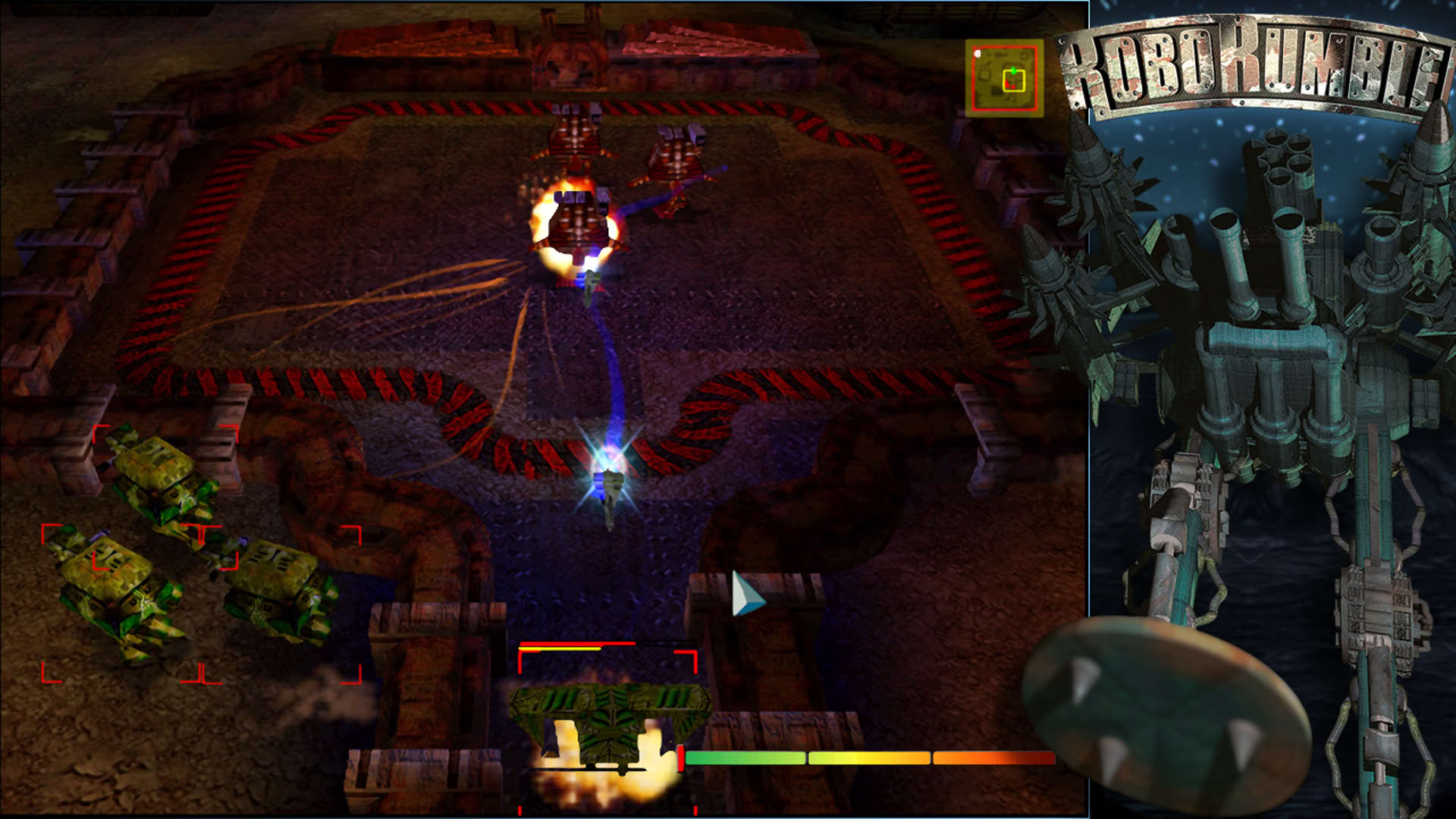 Screenshot for RoBoRumble
