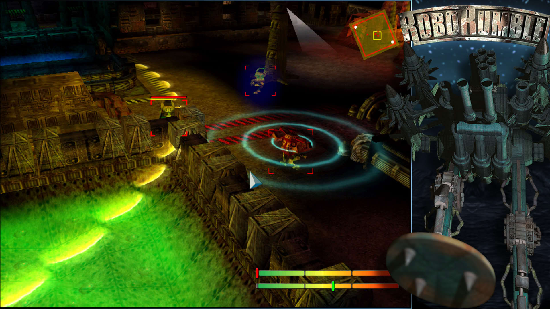 Screenshot for RoBoRumble