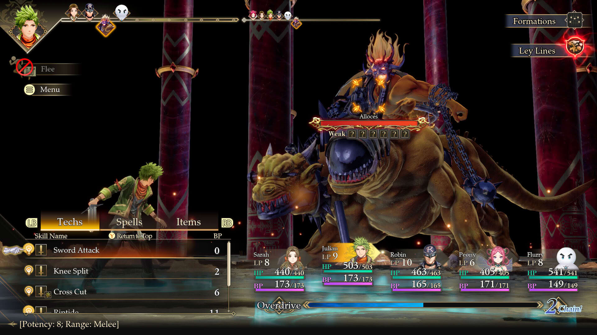 Screenshot for Romancing SaGa 3: Destinies United