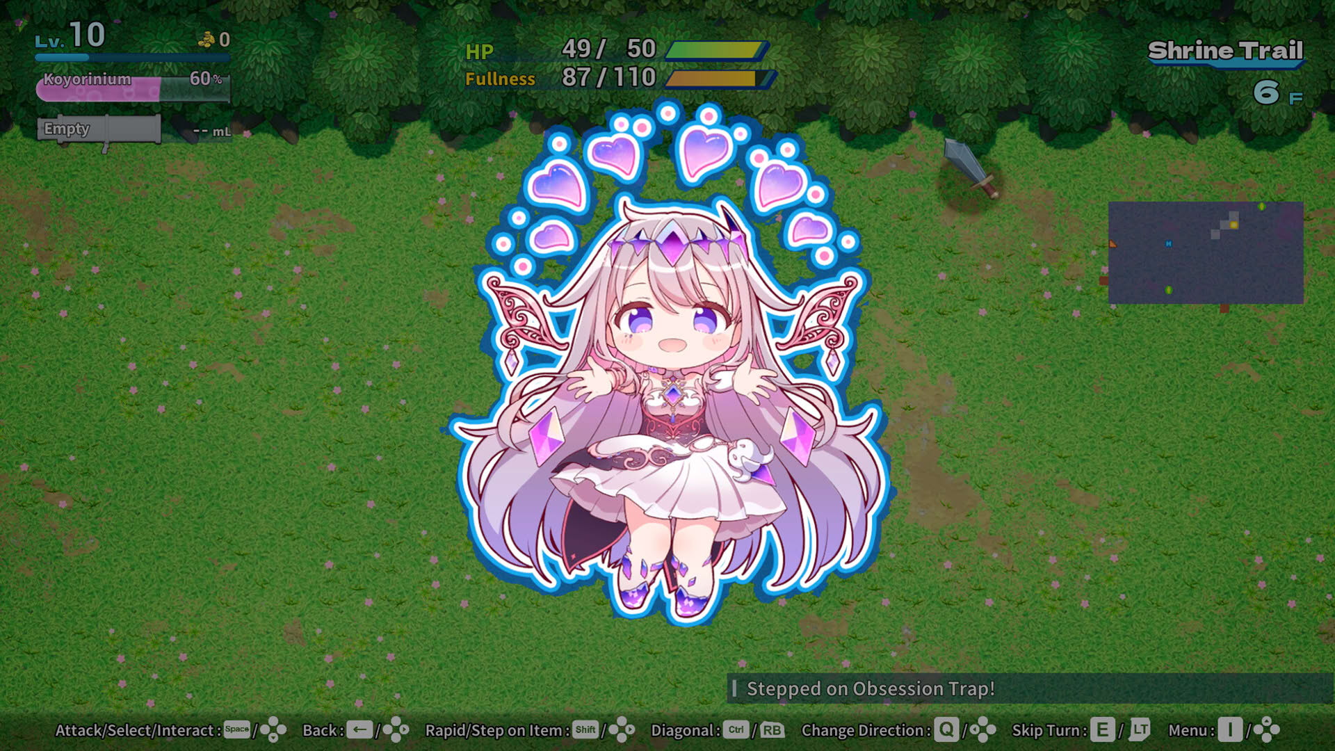 Screenshot for HoloDungeon: Koyori vs HollowLive in Honsha Tower