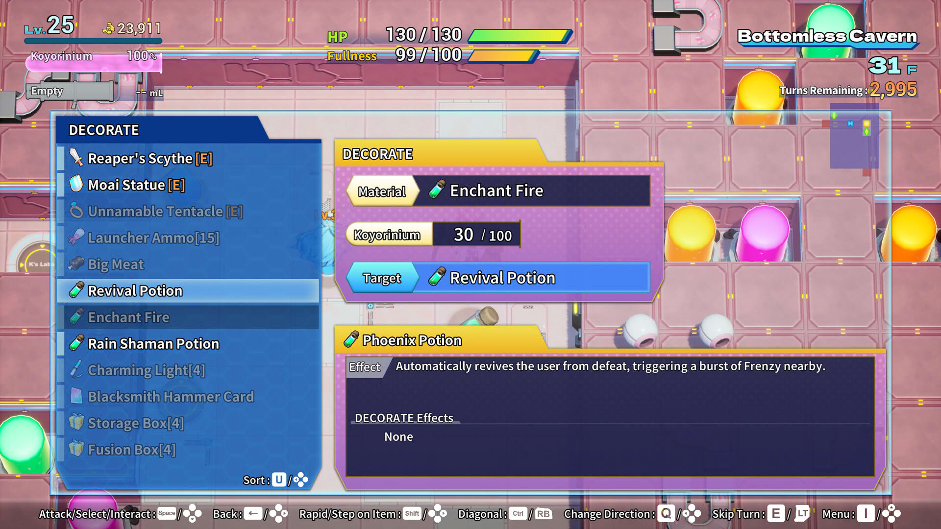 Screenshot for HoloDungeon: Koyori vs HollowLive in Honsha Tower
