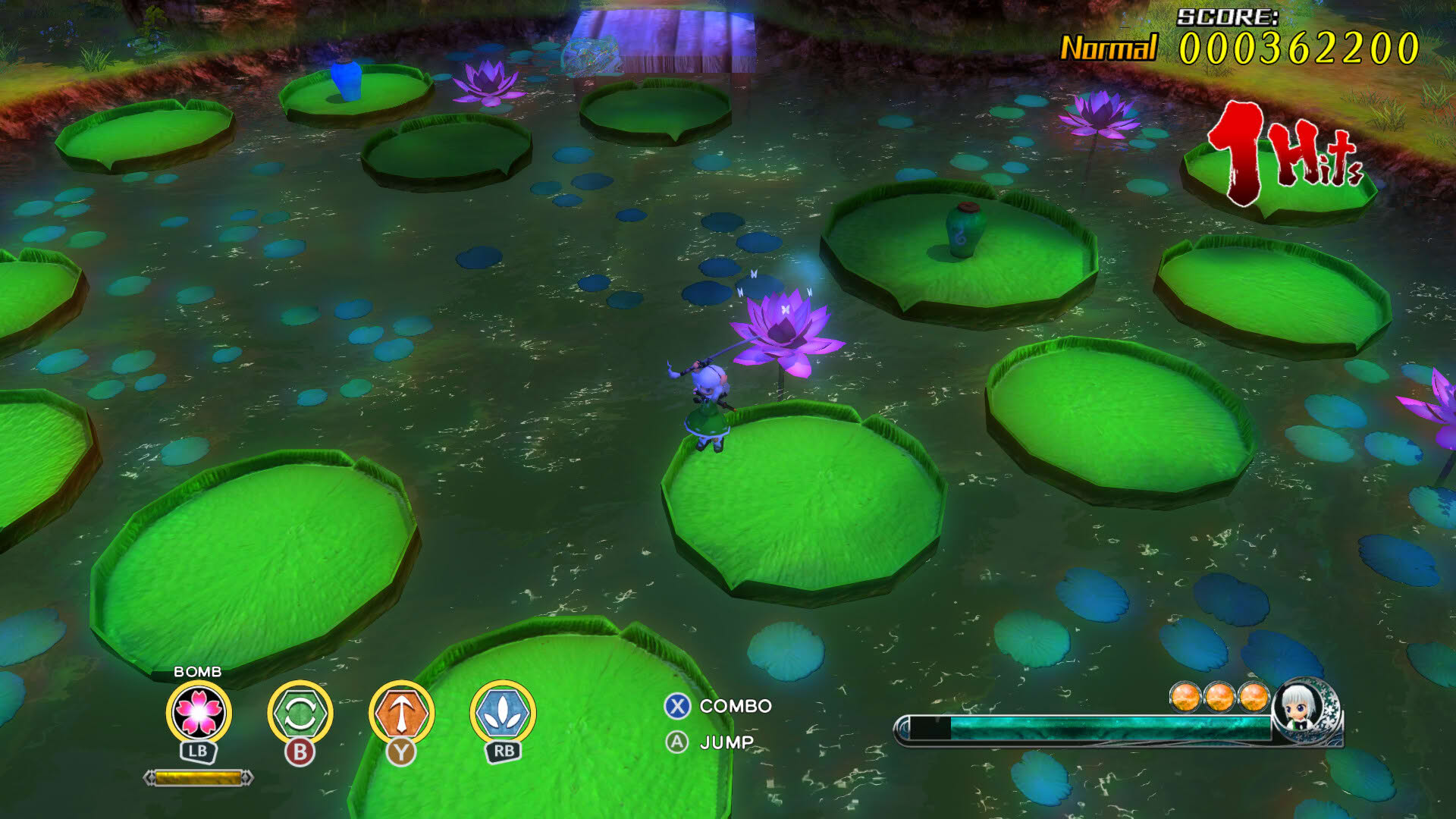 Screenshot for Touhou: Blossom Blade