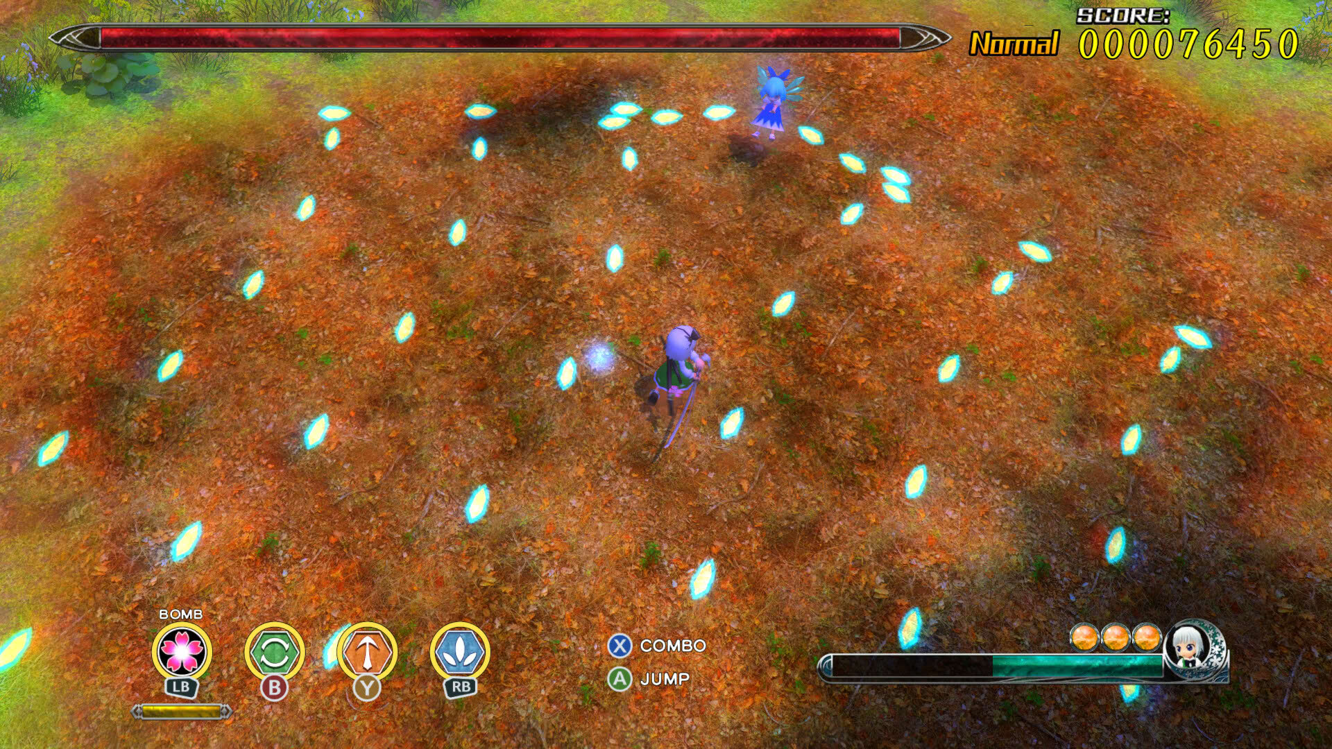 Screenshot for Touhou: Blossom Blade