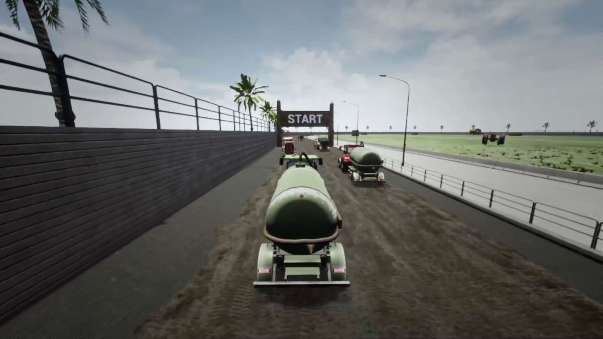 Screenshot for Tractor Racers