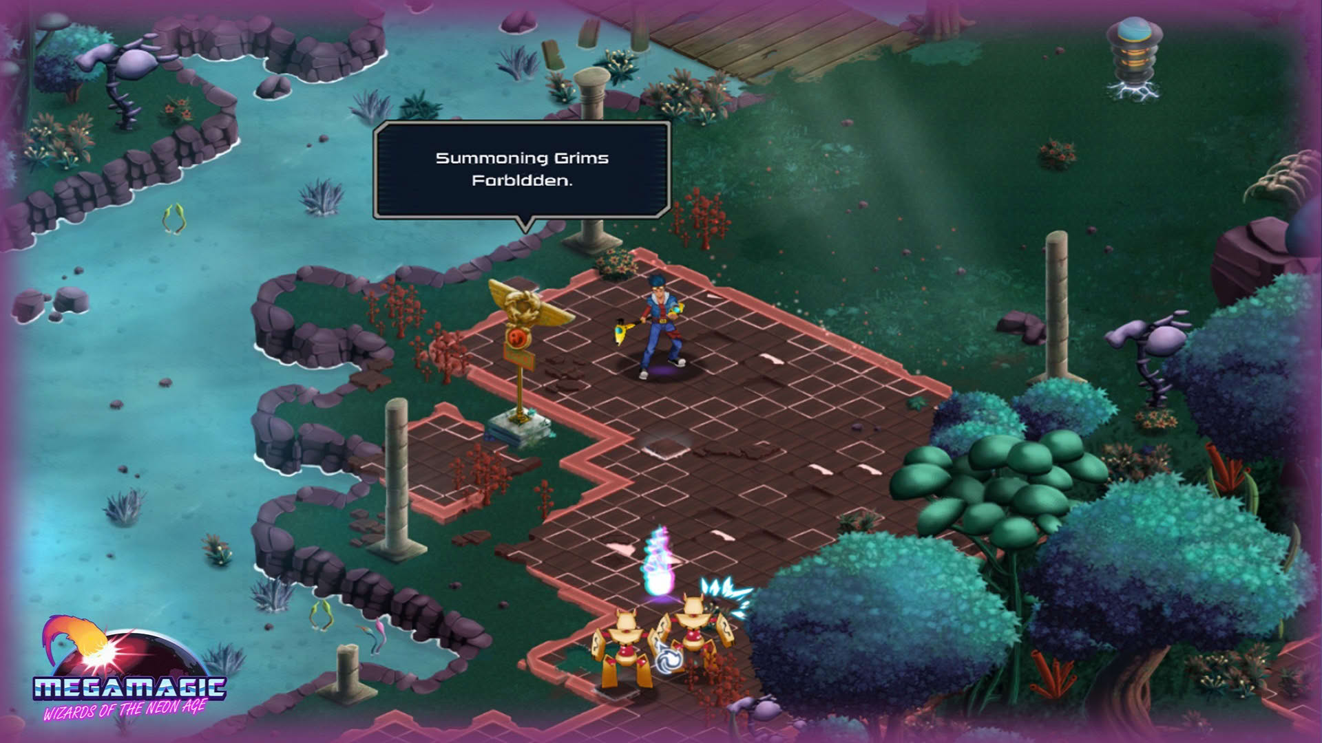 Screenshot for Megamagic: Wizards of the Neon Age