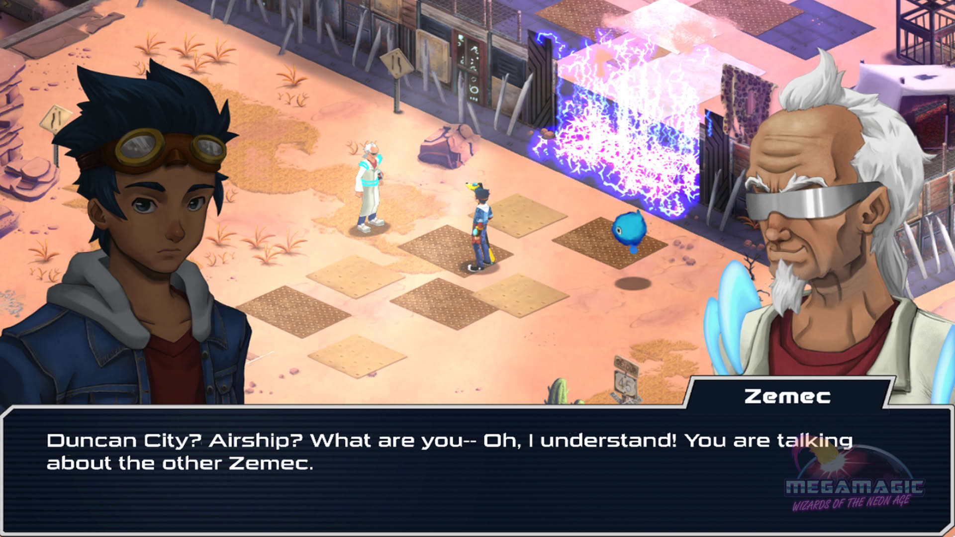 Screenshot for Megamagic: Wizards of the Neon Age