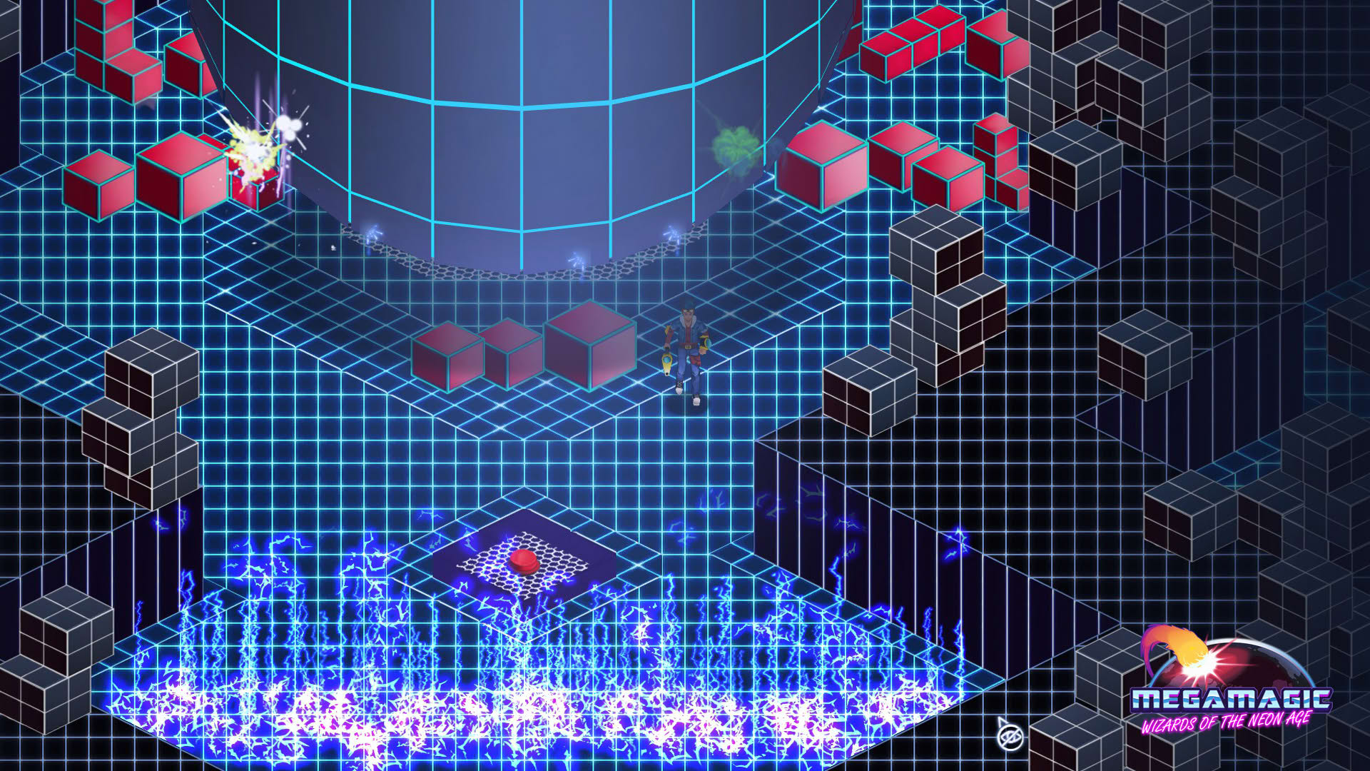 Screenshot for Megamagic: Wizards of the Neon Age