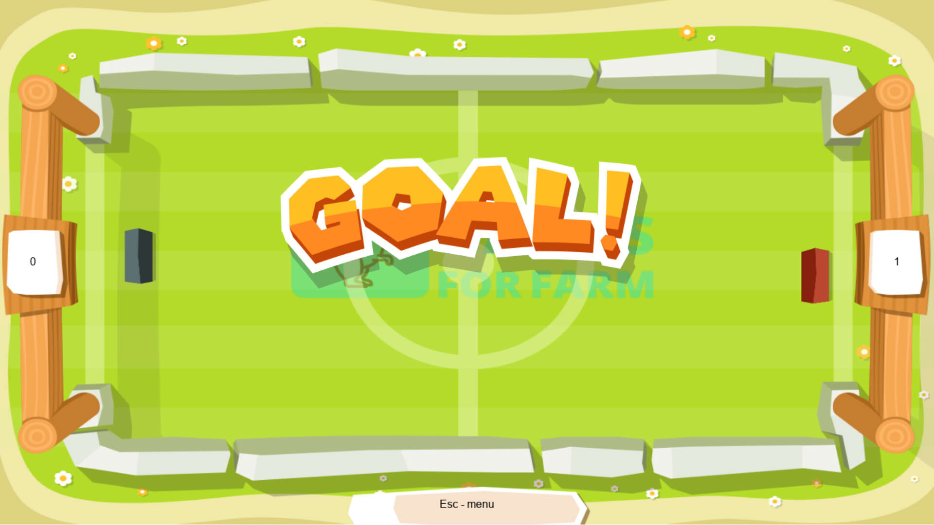 Screenshot for Field Pong: Gamesforfarm