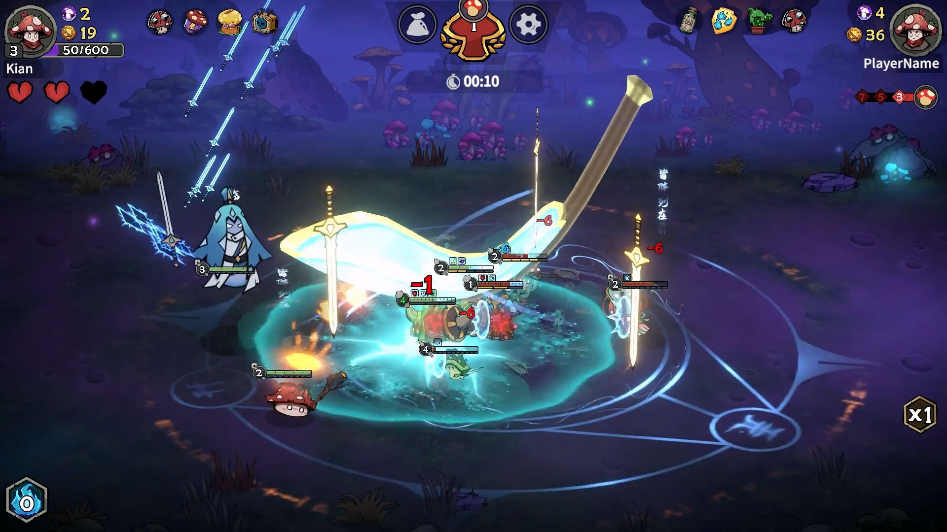 Screenshot for Might & Mushroom