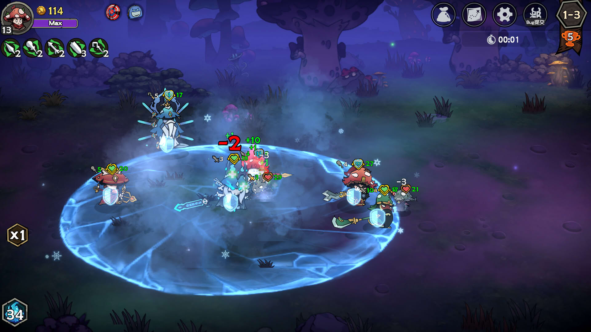 Screenshot for Might & Mushroom