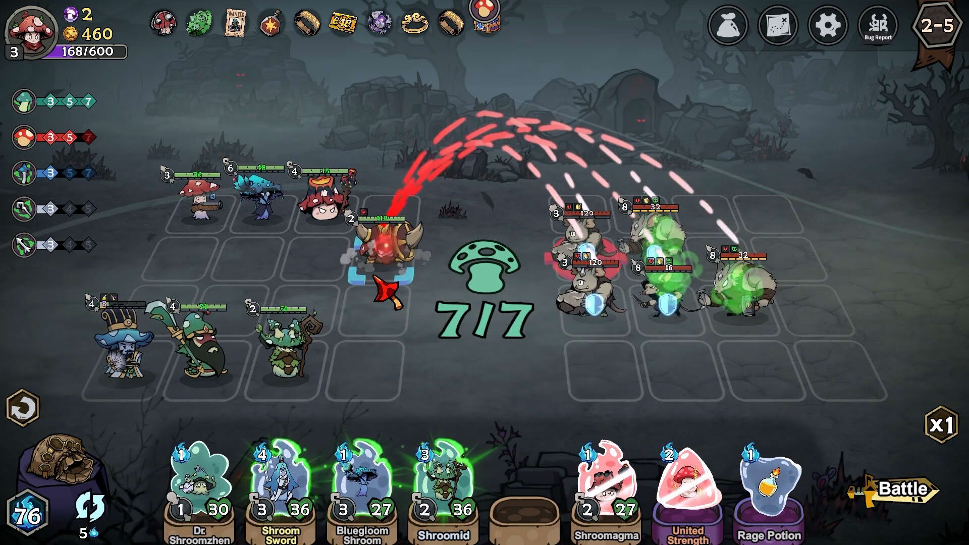 Screenshot for Might & Mushroom