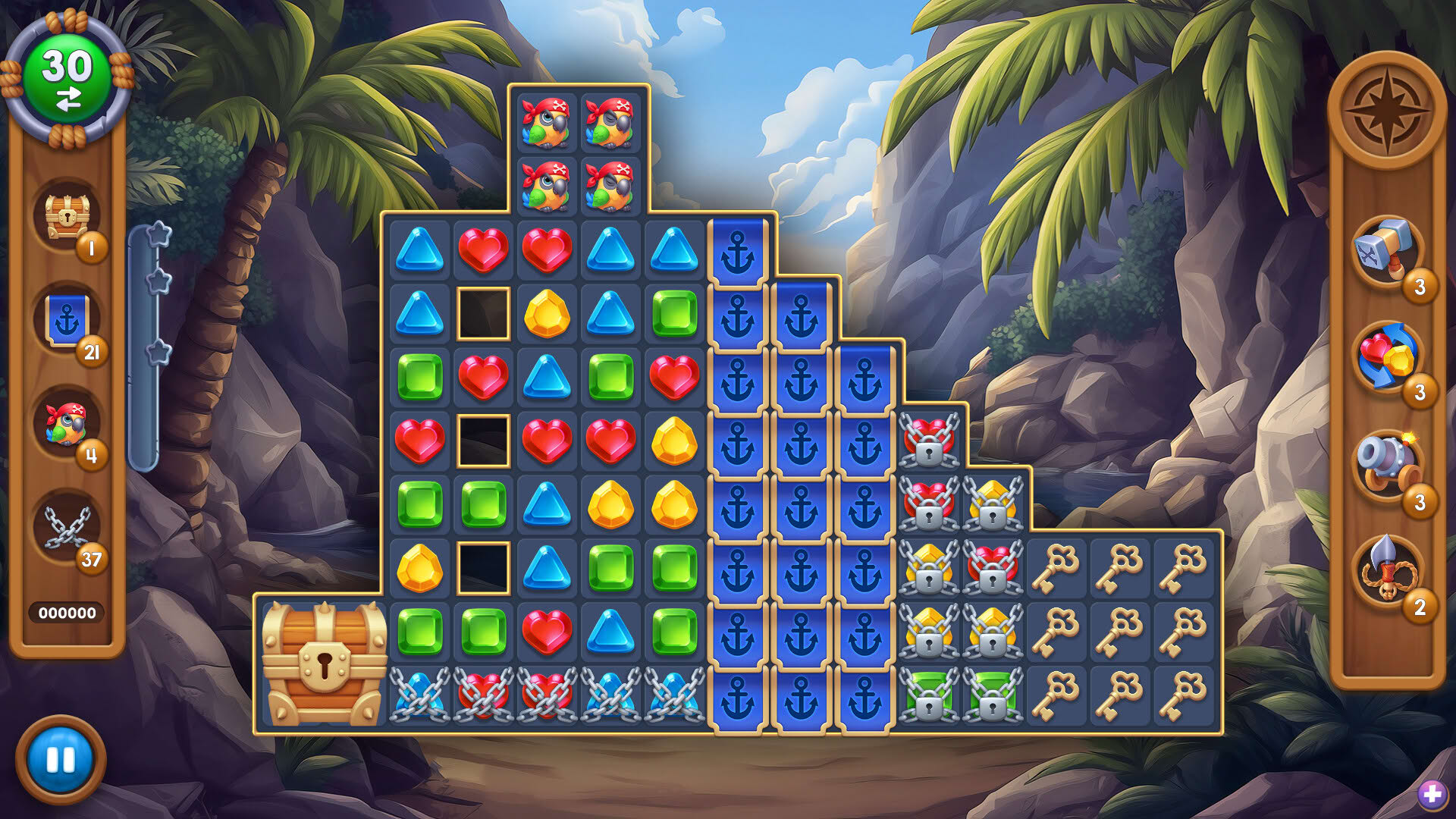 Screenshot for Seven Seas Jewels: Collector's Edition