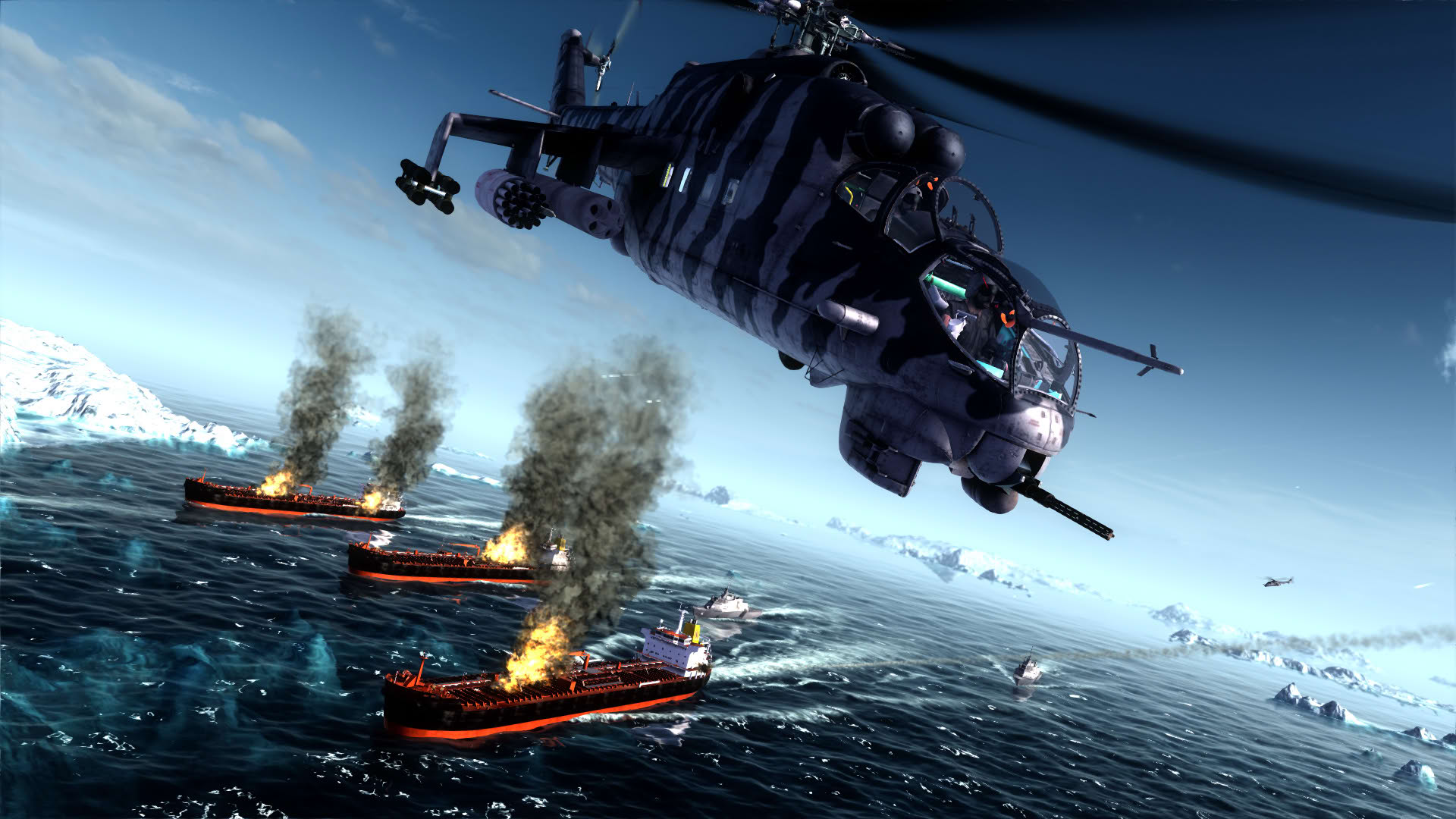Screenshot for Air Missions: Hind