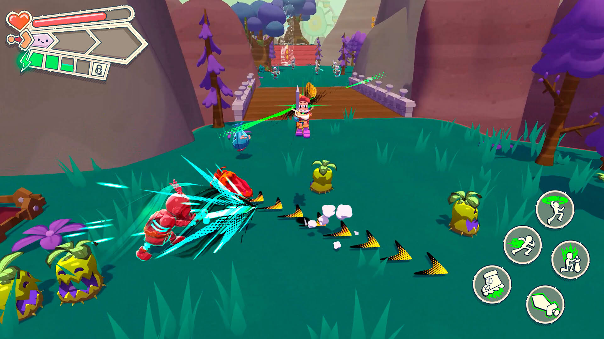 Screenshot for Slash Quest: The King Kabbage Mystery