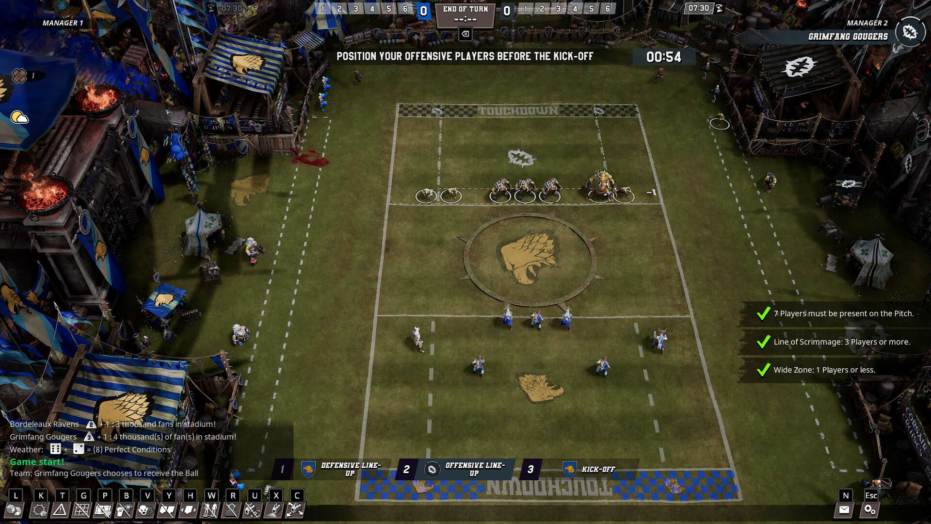Screenshot for Warhammer Blood Bowl