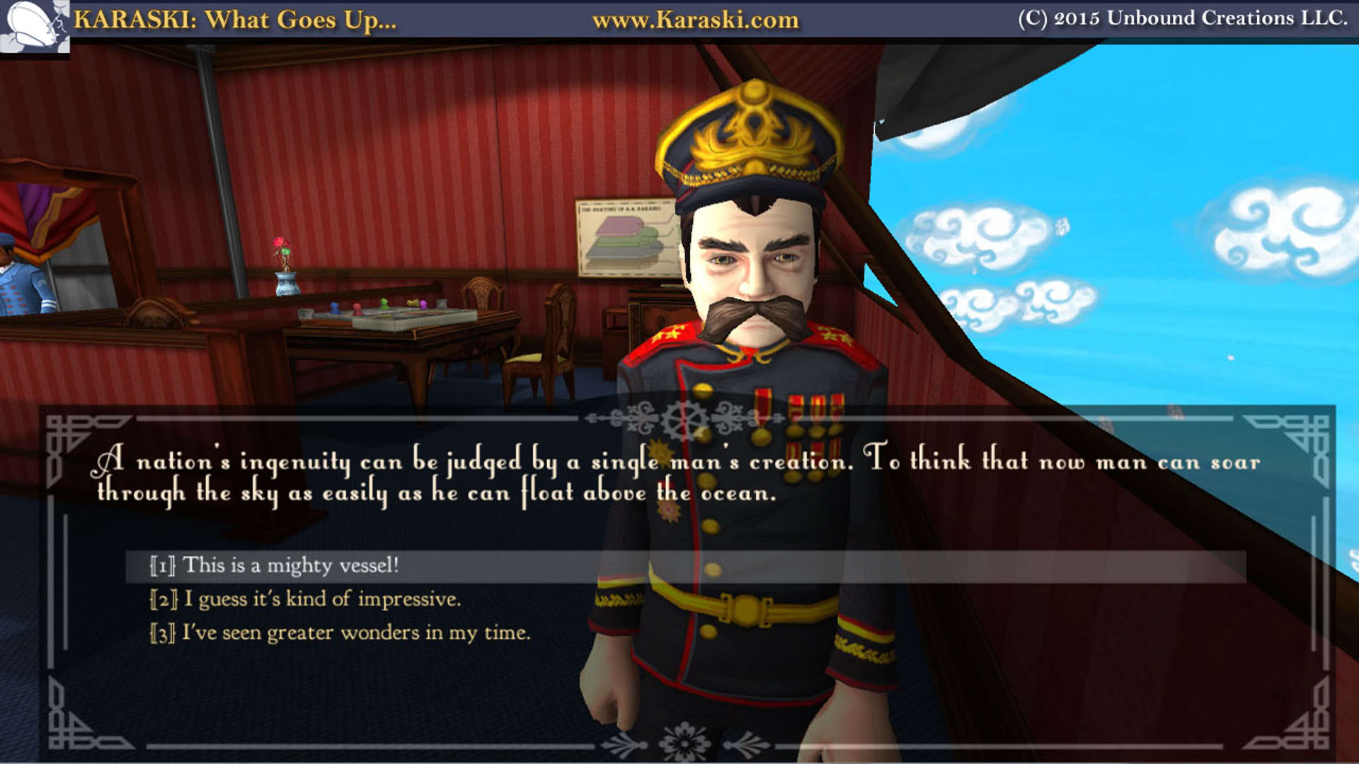Screenshot for Karaski: What Goes Up...