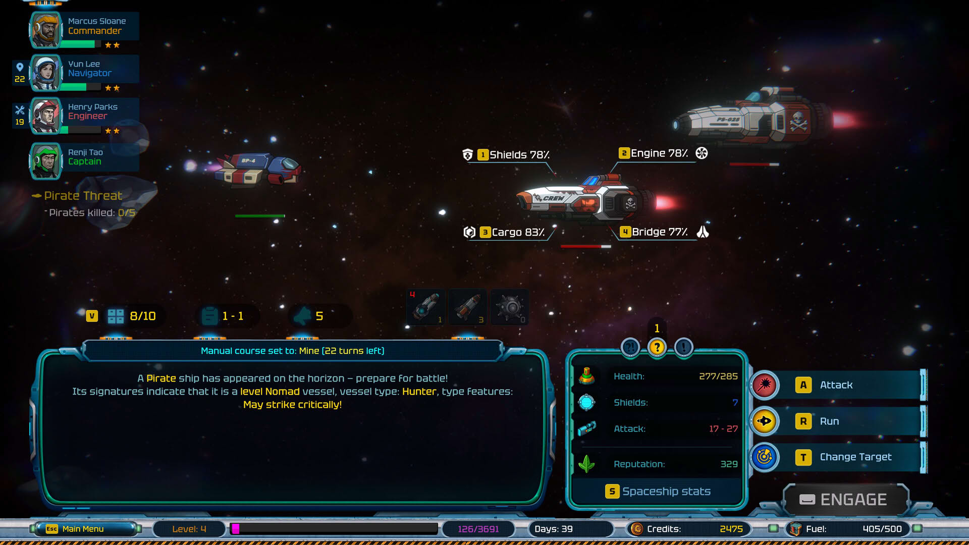 Screenshot for Stellar Freight: Endless Horizon