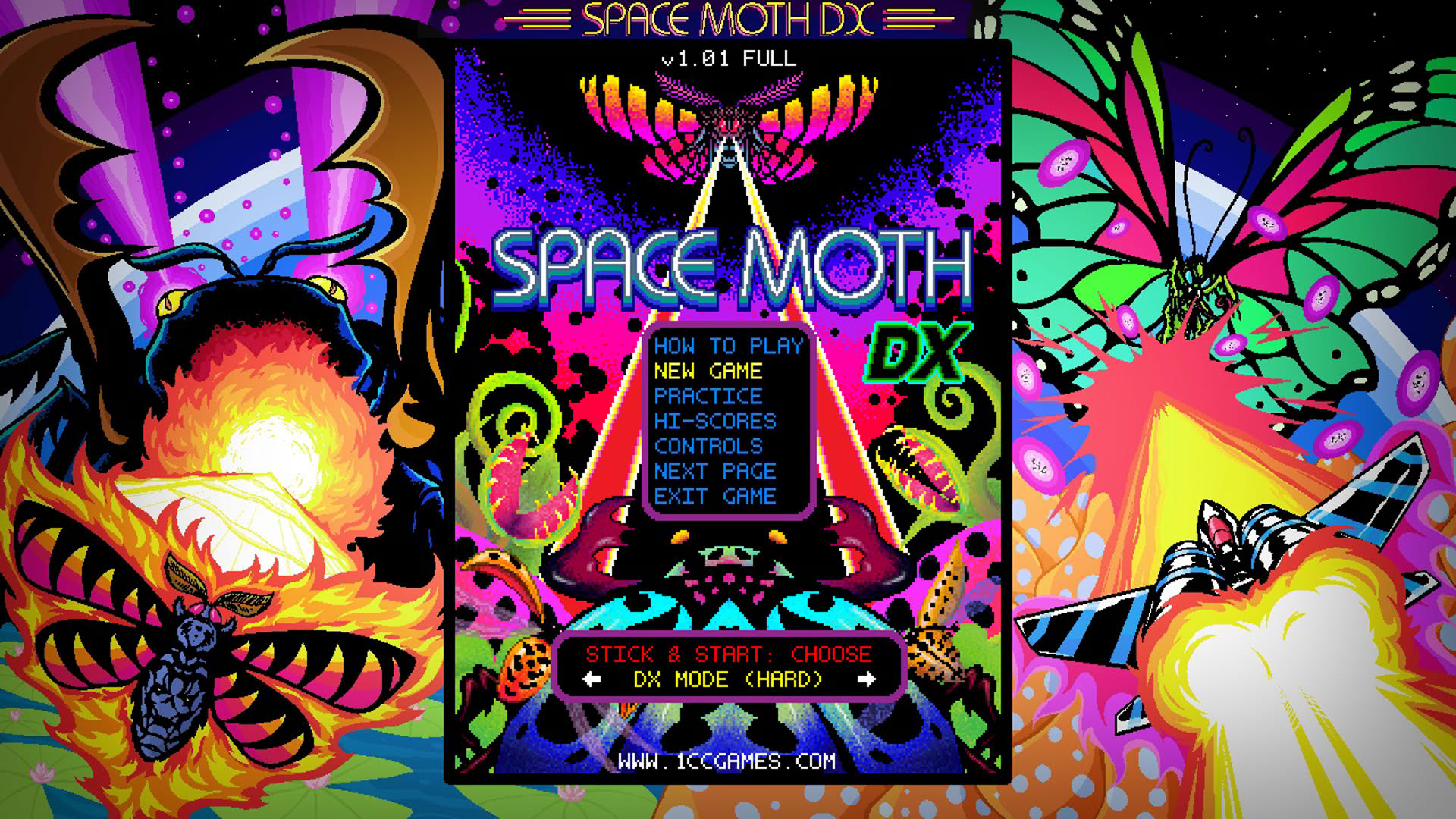 Screenshot for Space Moth DX