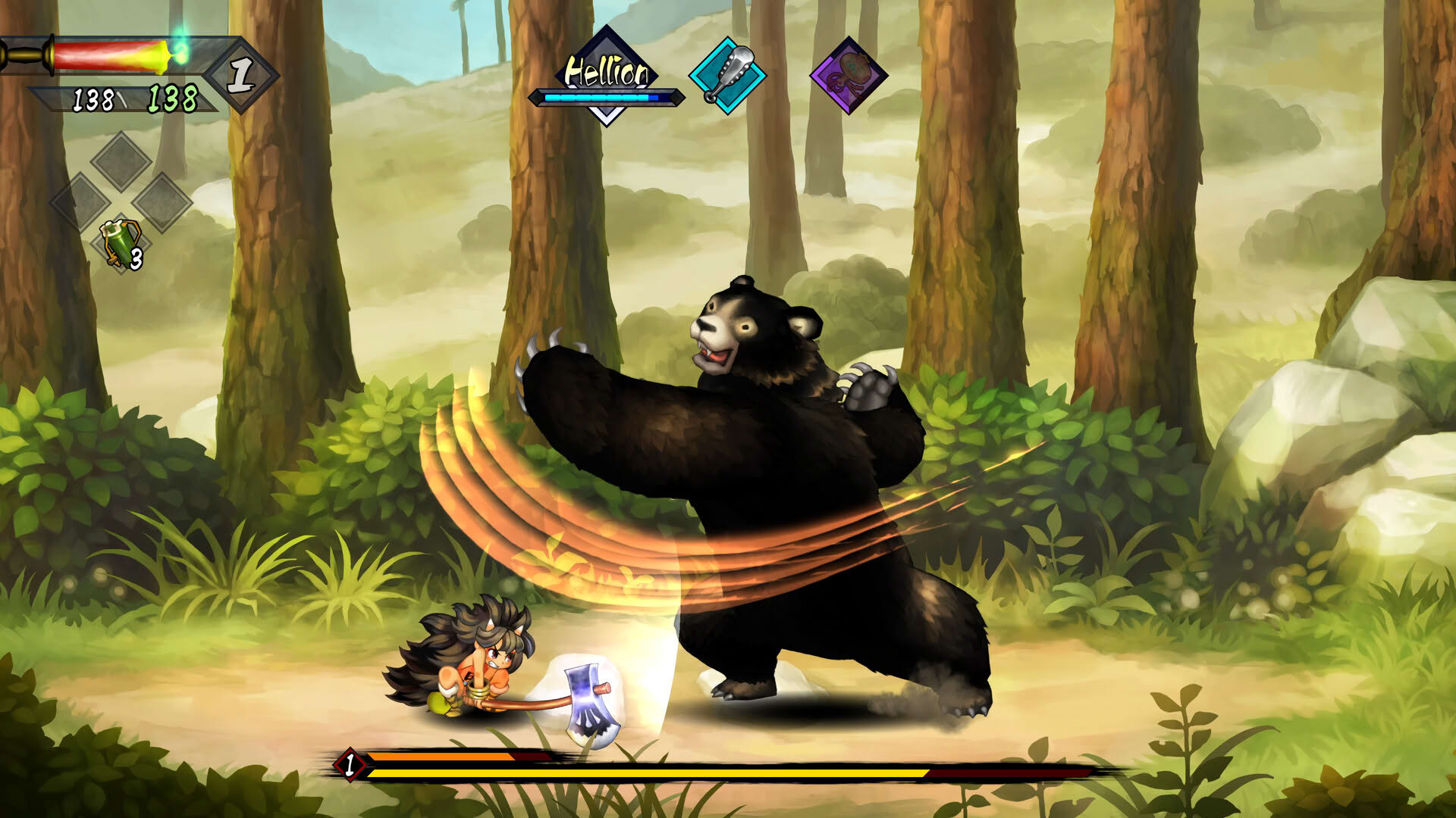 Screenshot for Muramasa: Revenant Blades