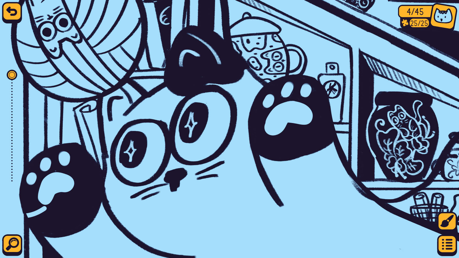 Screenshot for Cats Around Us: Yarn Ball