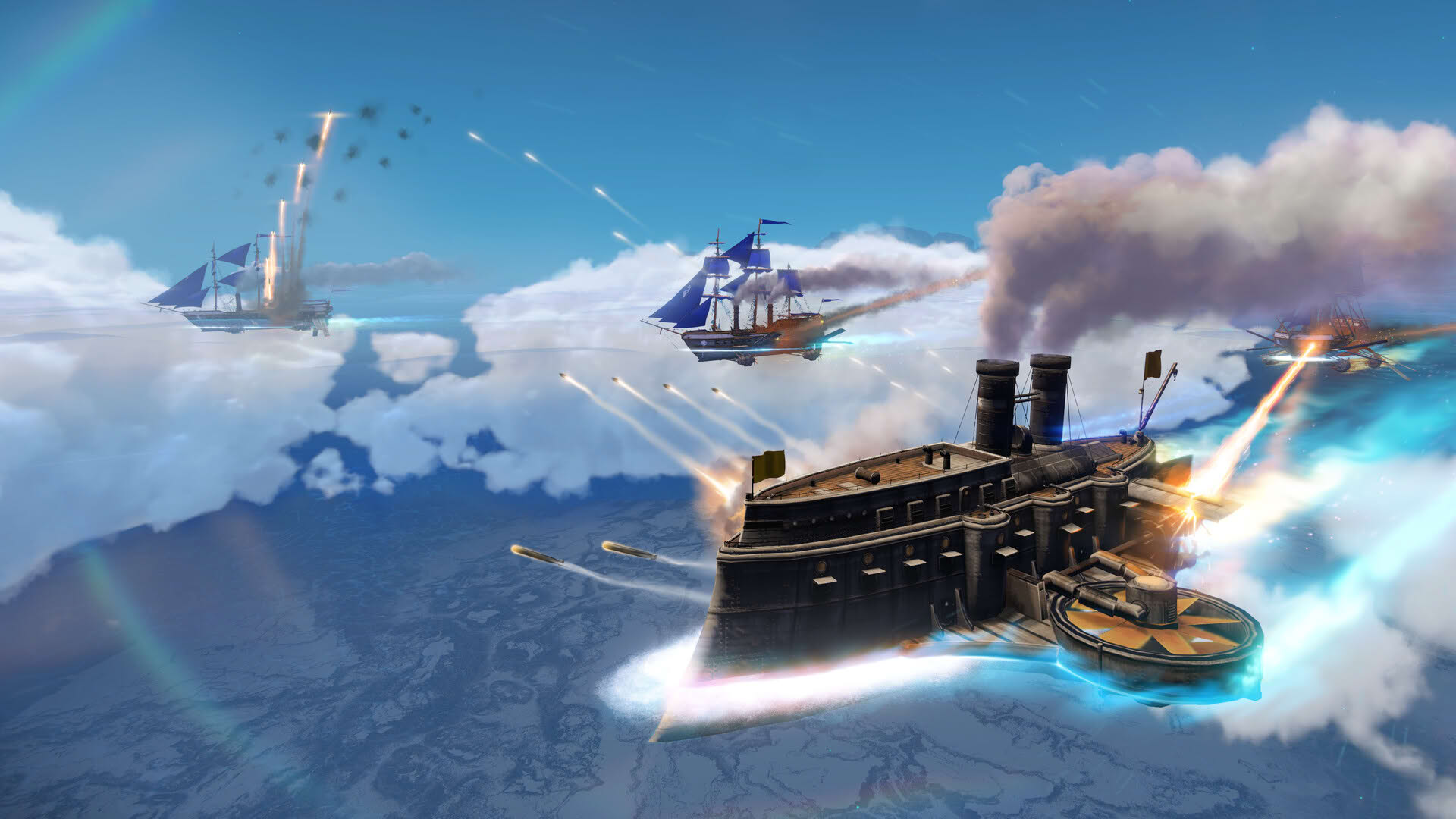 Screenshot for Airship 2: Kingdoms Ablaze