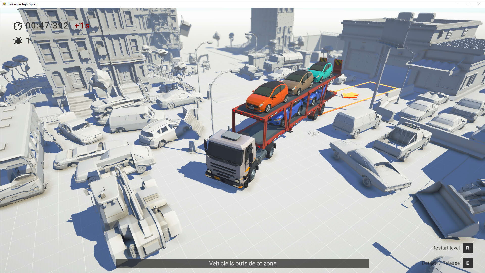 Screenshot for Parking in Tight Spaces