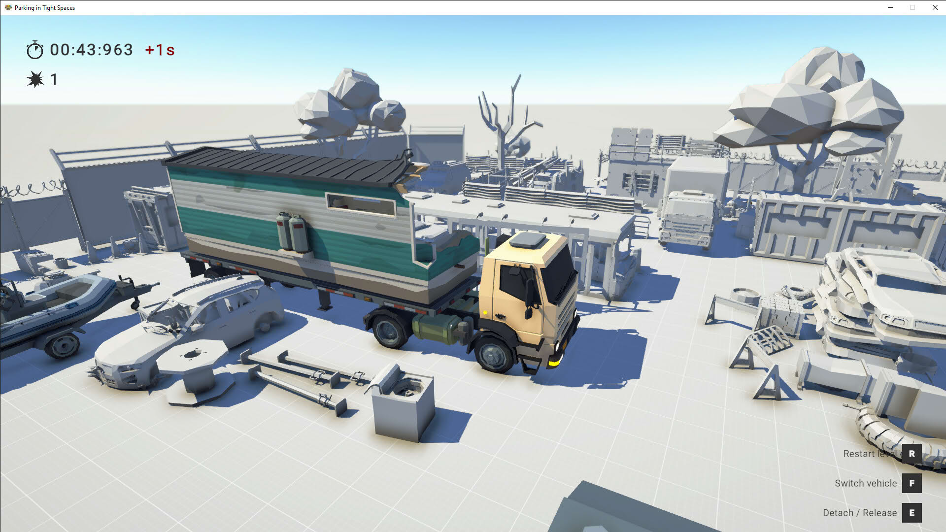 Screenshot for Parking in Tight Spaces