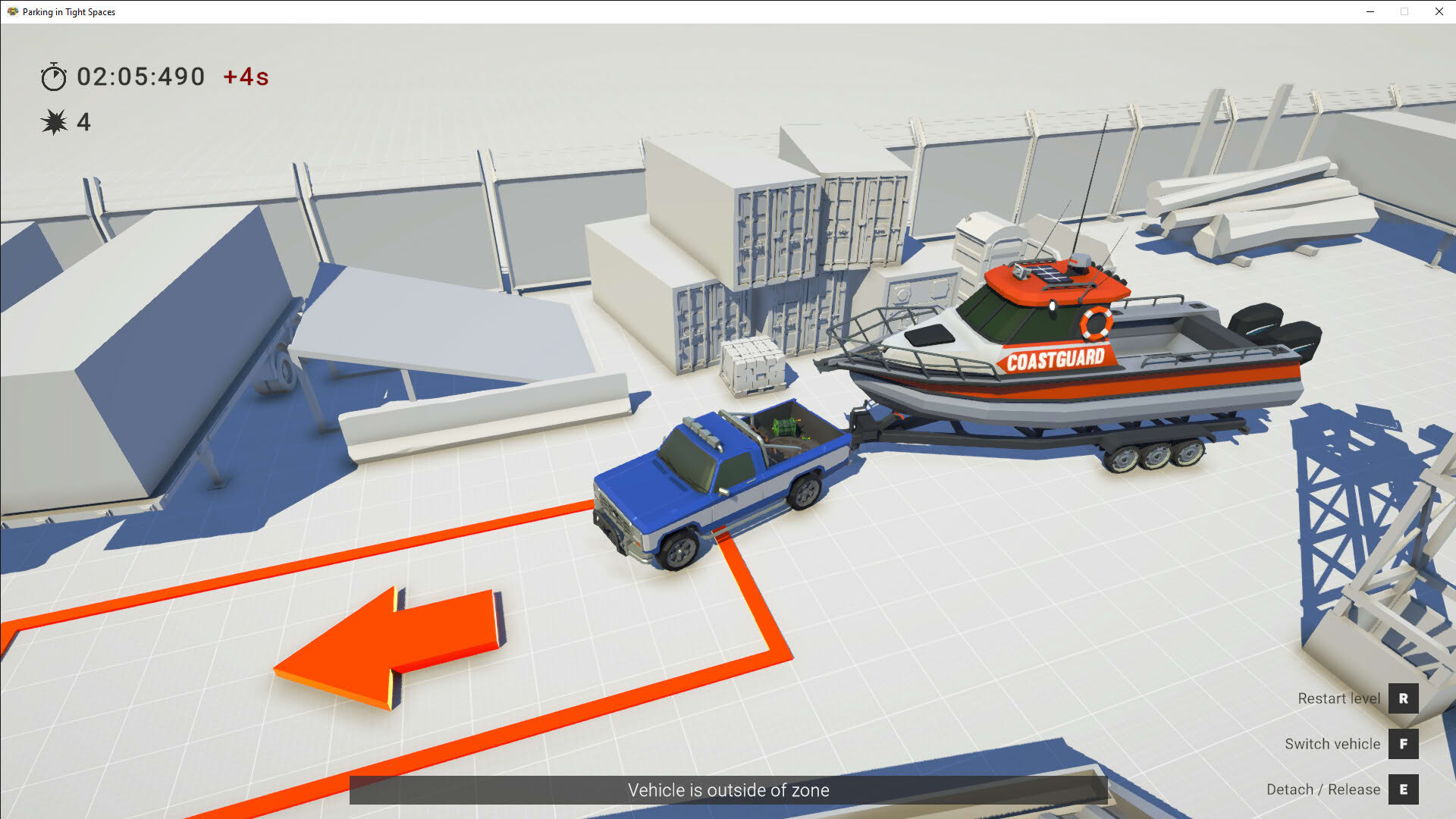 Screenshot for Parking in Tight Spaces