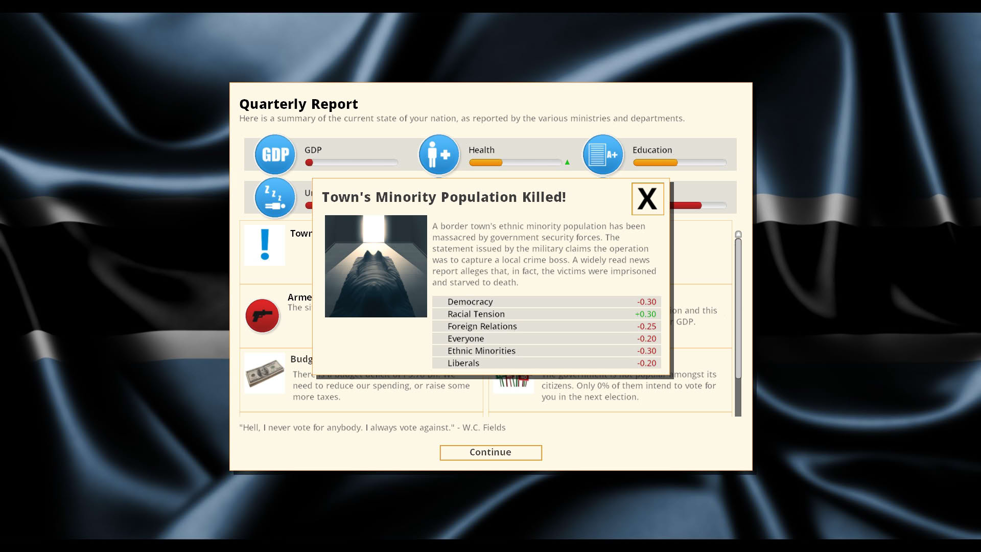 Screenshot for Democracy 3 Africa