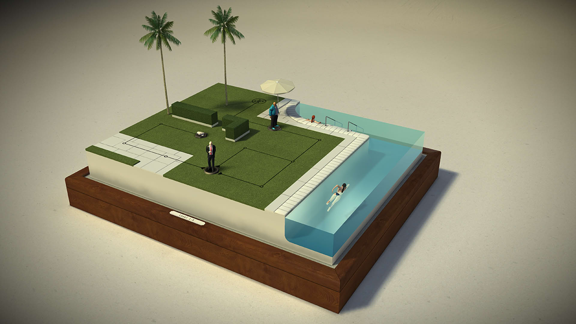 Screenshot for Hitman Go