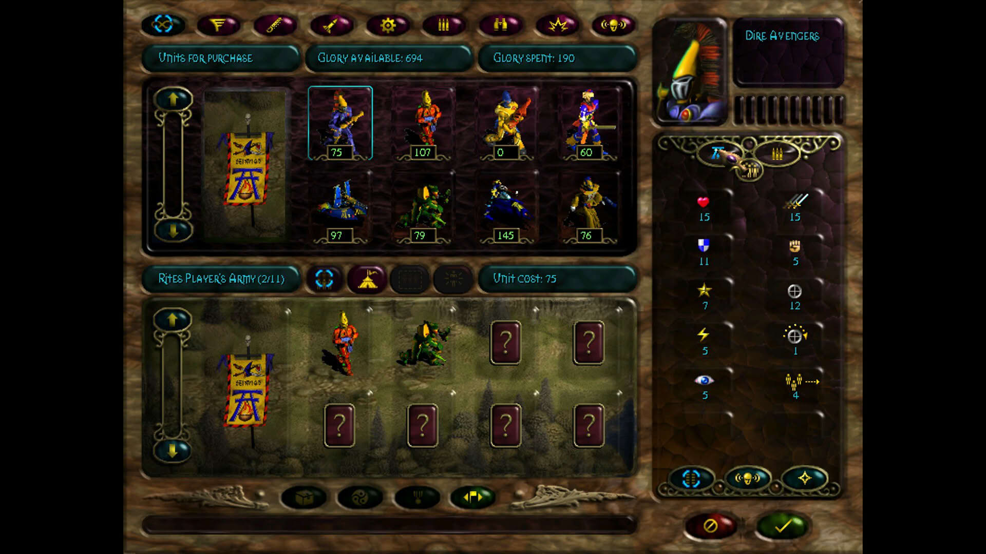 Screenshot for Warhammer 40,000: Rites of War