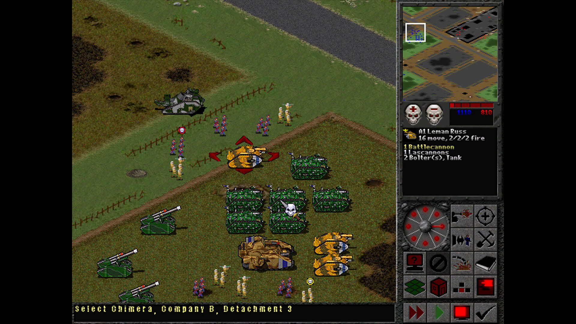 Screenshot for Final Liberation: Warhammer Epic 40,000