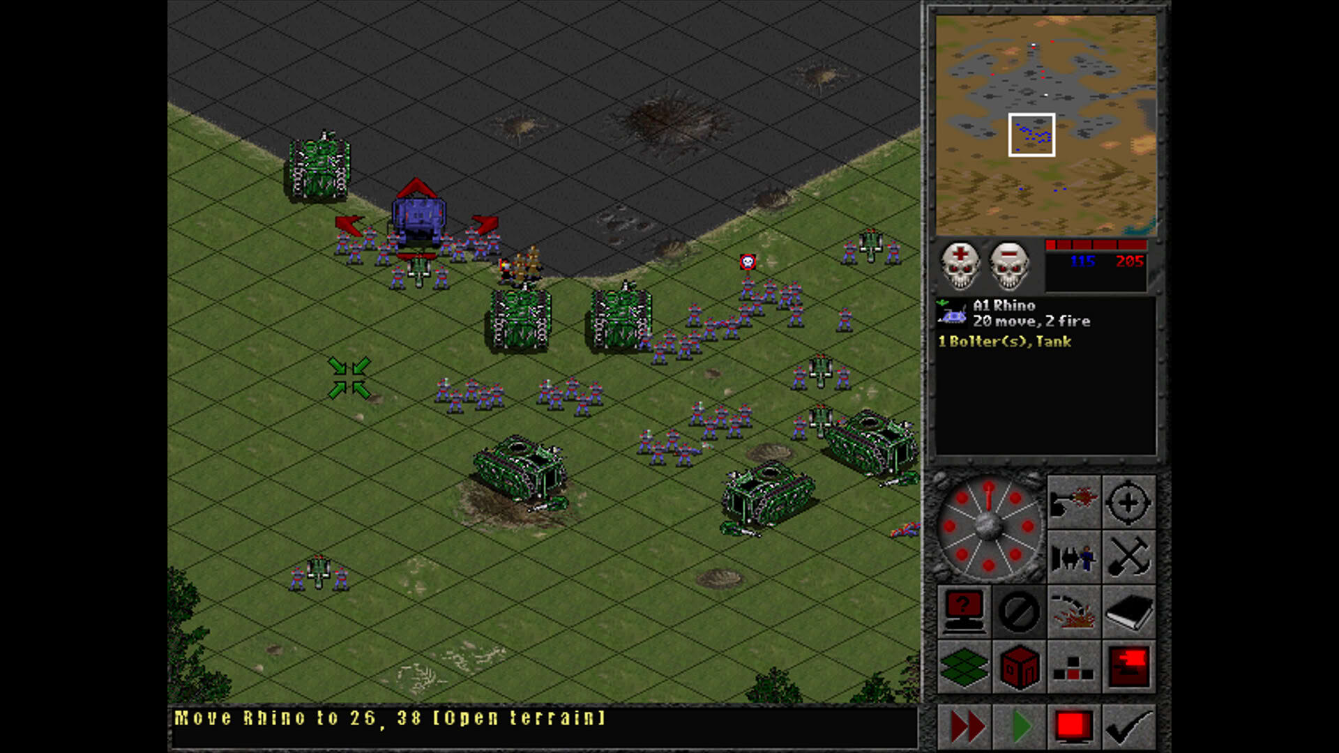 Screenshot for Final Liberation: Warhammer Epic 40,000