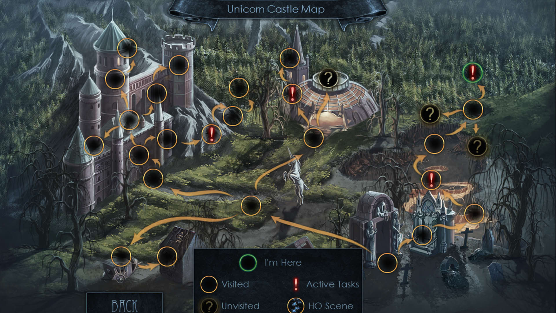 Screenshot for Mystery of Unicorn Castle: The Beastmaster