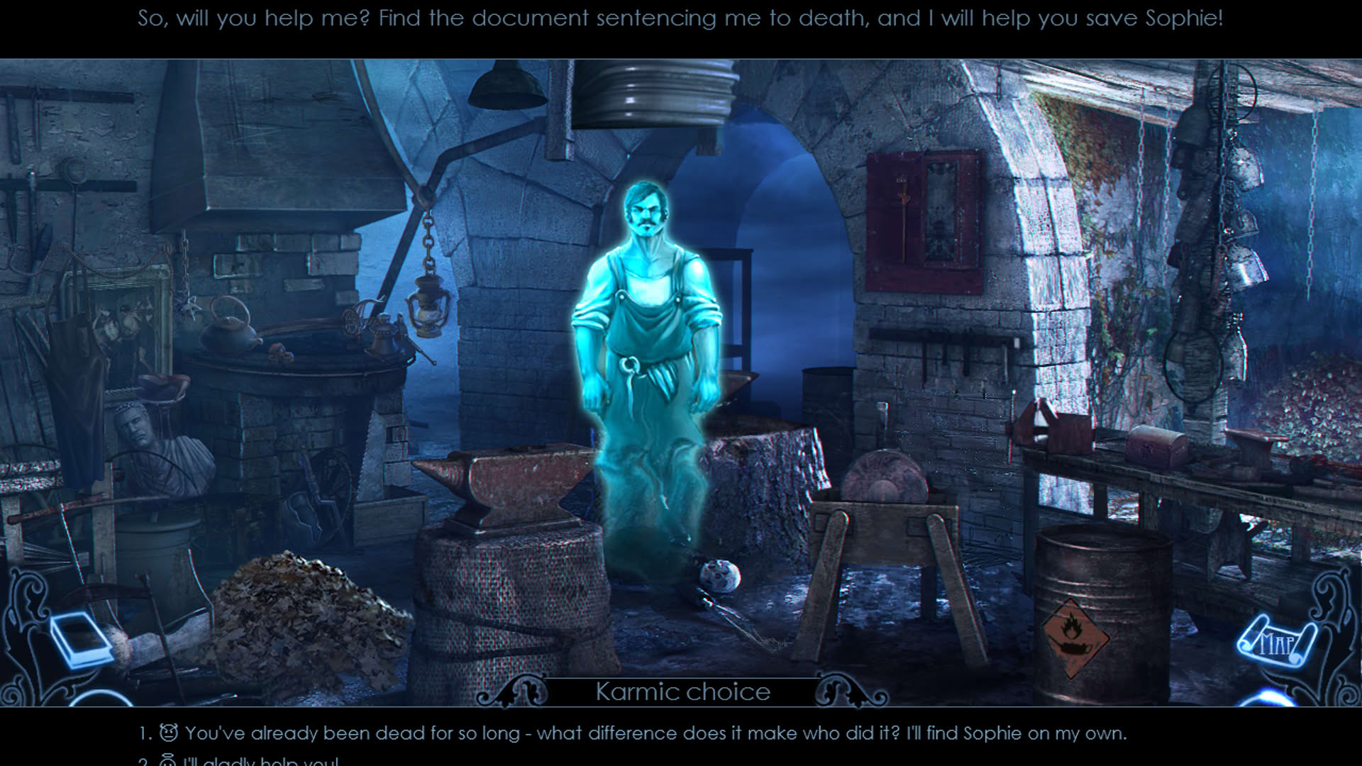 Screenshot for Mystery of Unicorn Castle: The Beastmaster