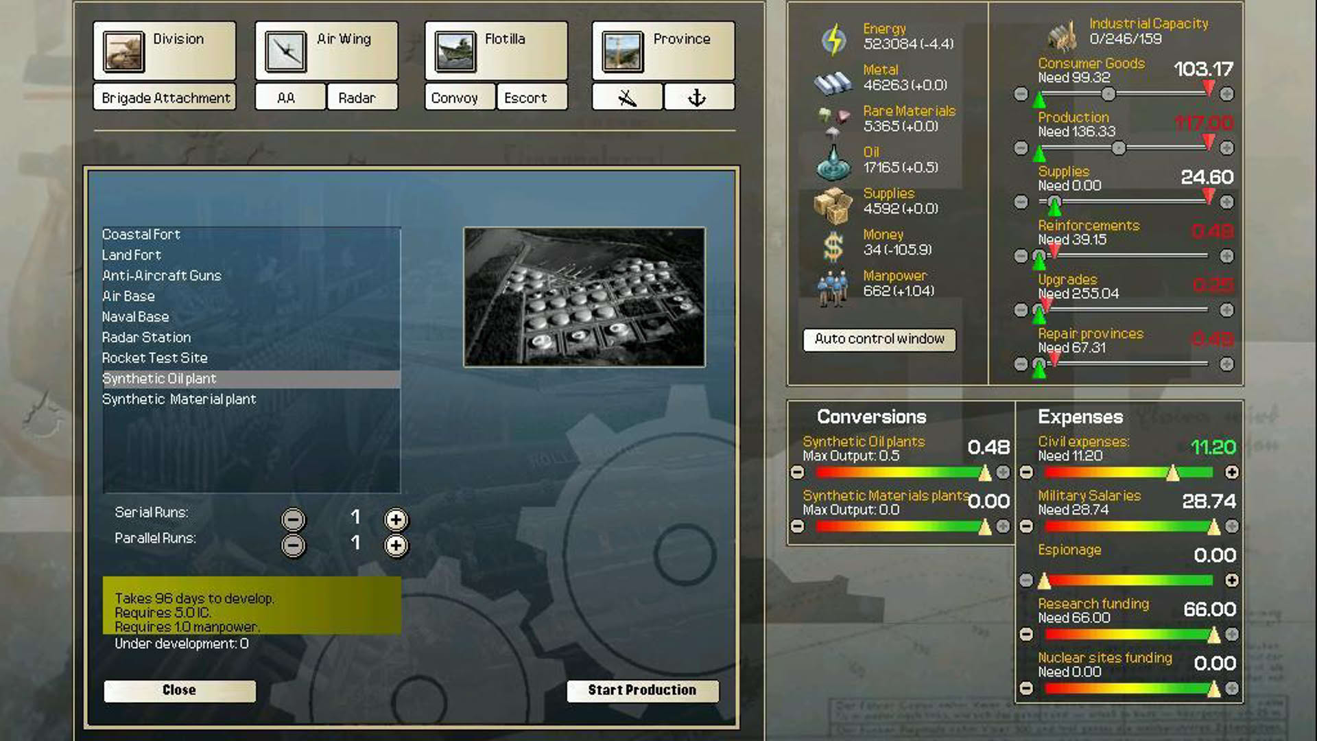 Screenshot for Arsenal of Democracy