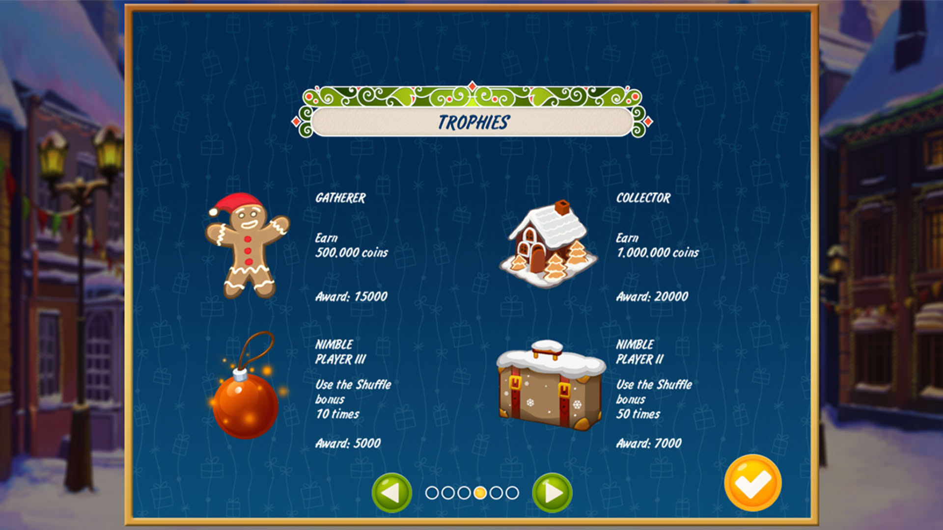Screenshot for Solitaire Christmas: Match 2 Cards