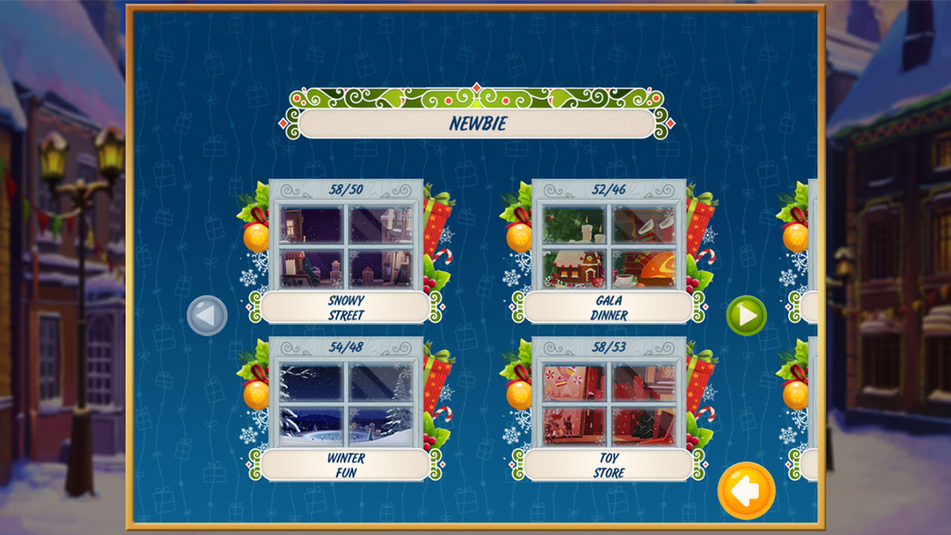 Screenshot for Solitaire Christmas: Match 2 Cards