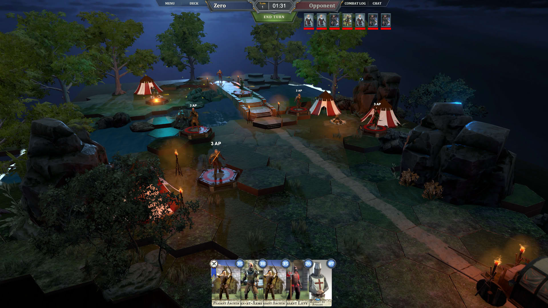Screenshot for Longsword Tabletop Tactics