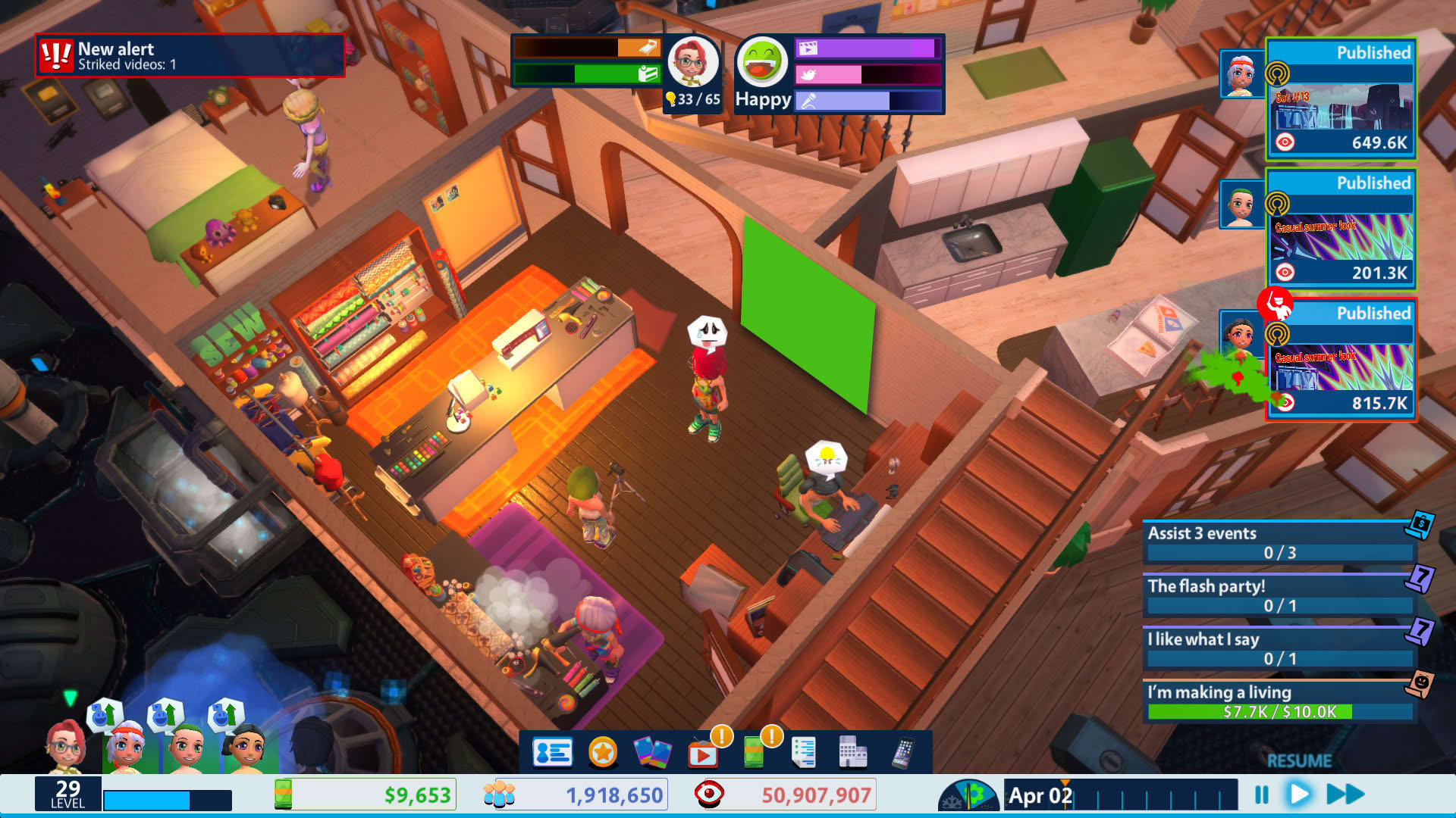 Screenshot for Youtubers Life
