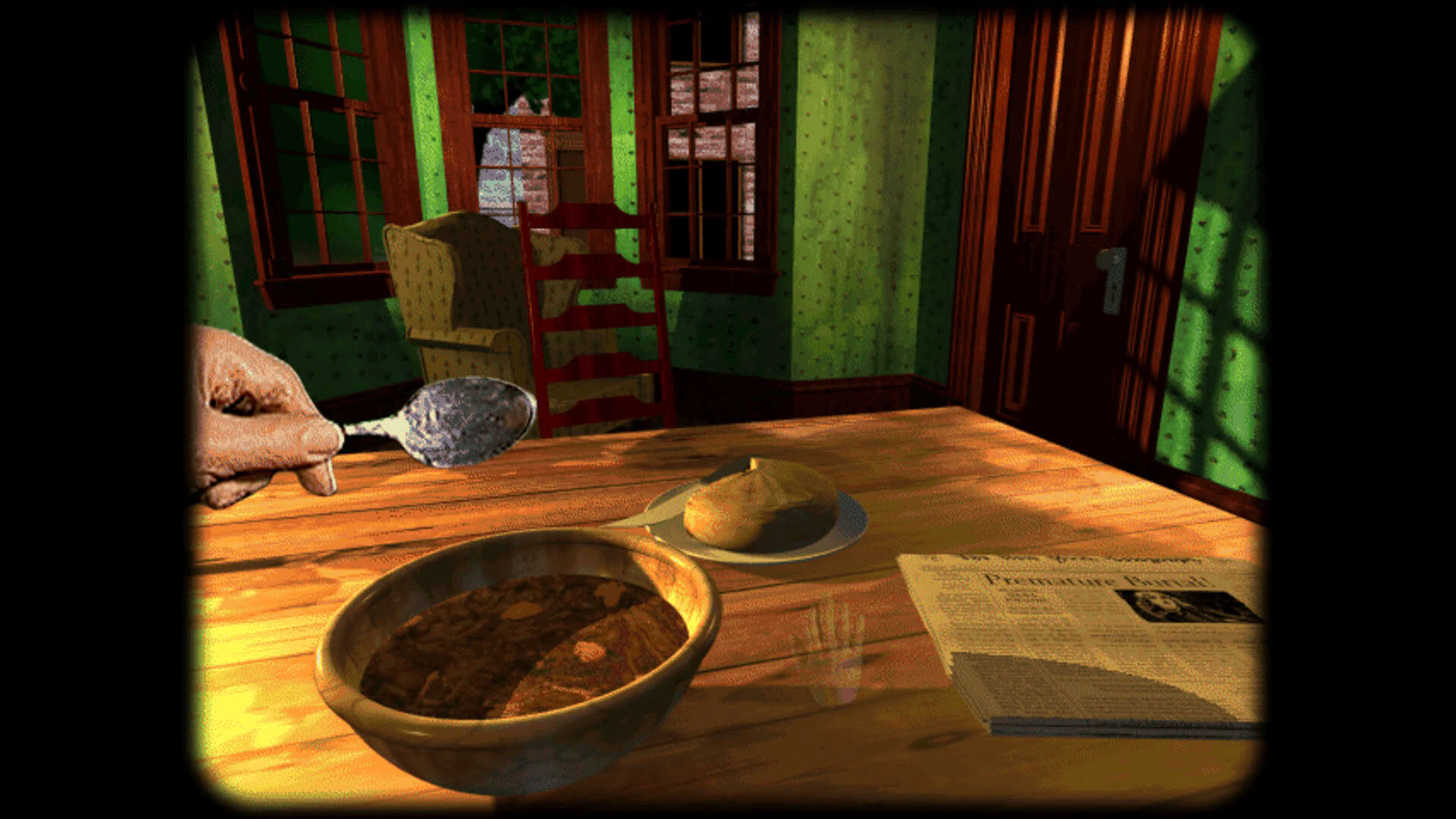 Screenshot for Edgar Allan Poe's Interactive Horror: 1995 Edition