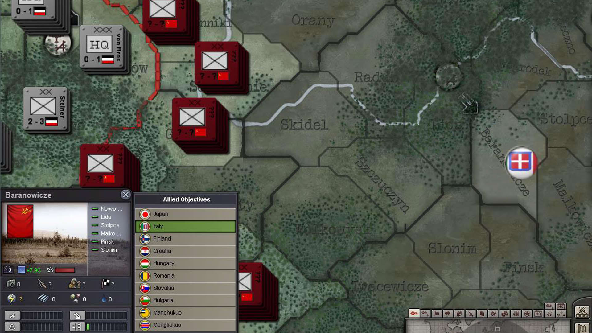 Screenshot for Hearts of Iron III: Semper Fi