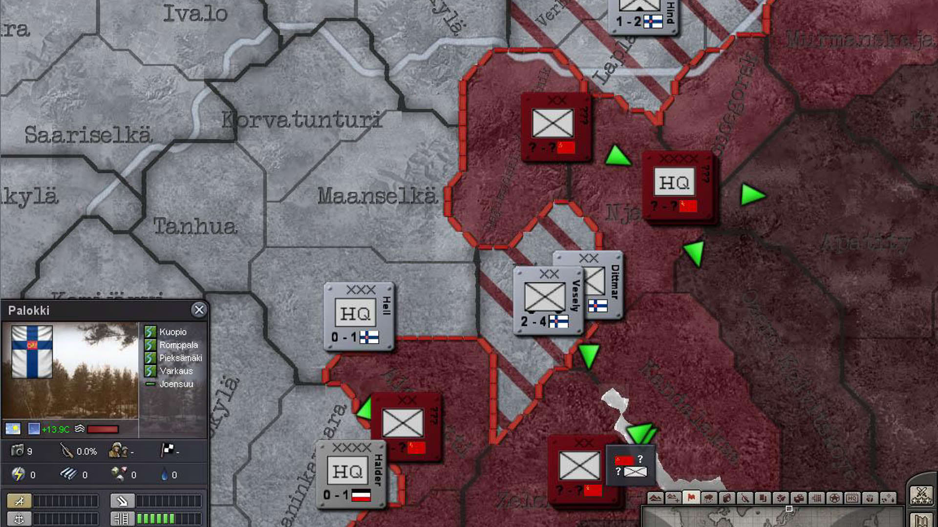 Screenshot for Hearts of Iron III: Semper Fi