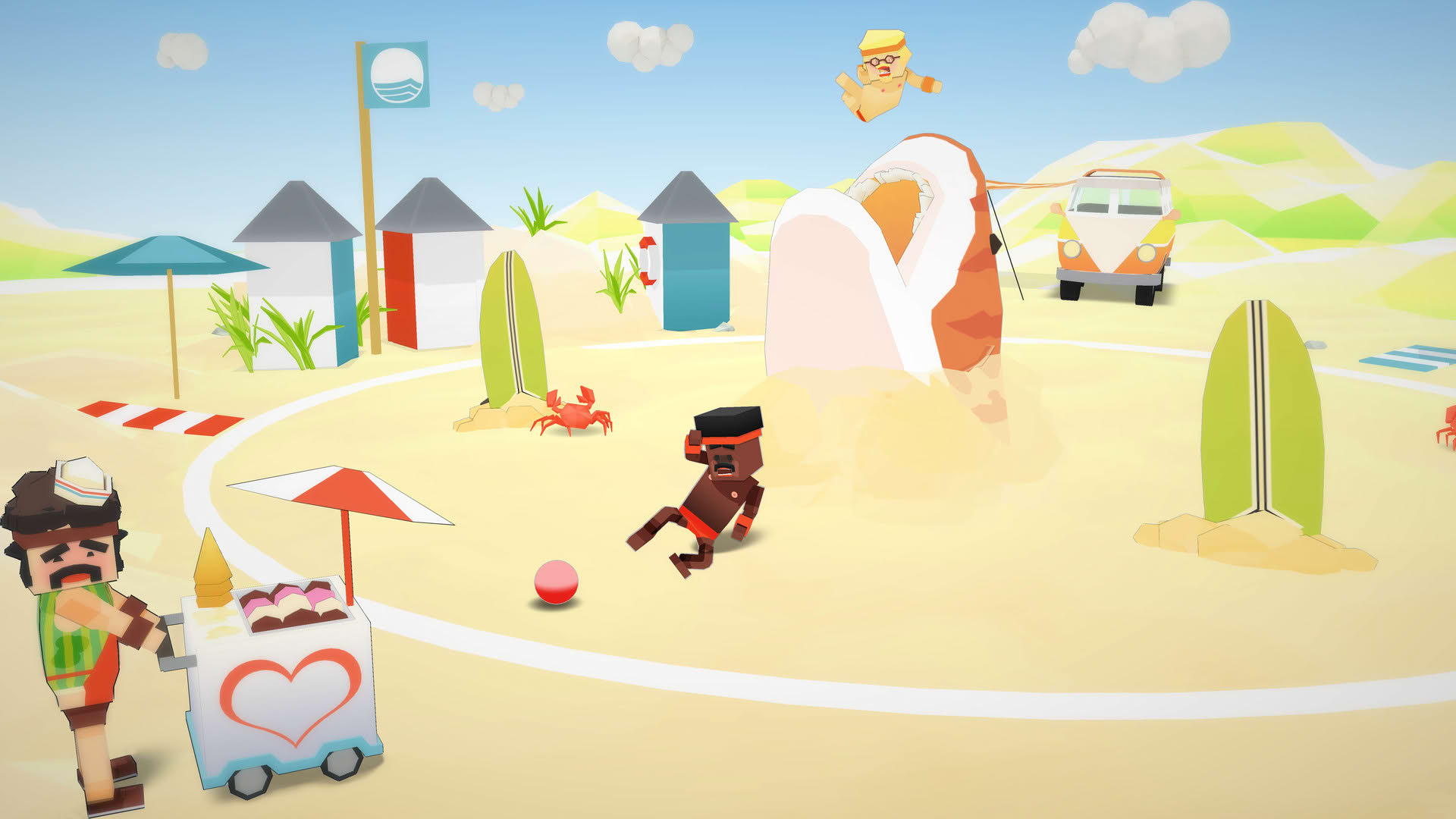 Screenshot for Stikbold! A Dodgeball Adventure