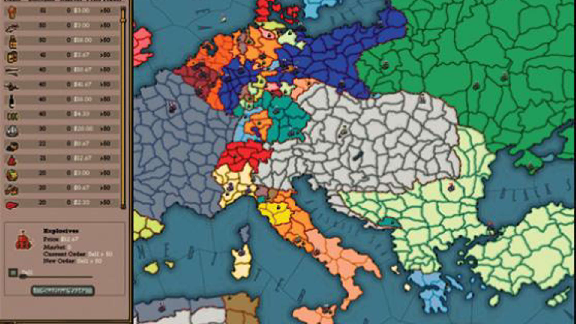 Screenshot for Victoria: Revolutions